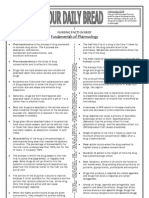 Fundamentals of Pharmcology: Nursing Facts in Brief