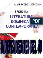 Independientes Del 40, La Generación Del 48, La Poesia Sorprendida