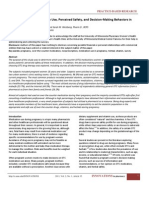 Over-the-Counter Medication Use, Perceived Safety, and Decision-Making Behaviors in Pregnant Women