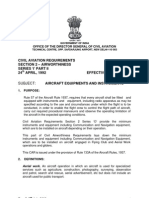 Civil Aviation Requirements Section 2 - Airworthiness Series I' Part Ii 24 APRIL, 1992 Effective: Forthwith