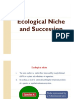 Ecosystem Types, Niche and Succession