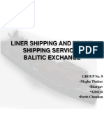 Liner Shipping and Tramp Shipping Services-Group 9