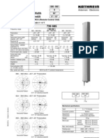 A-Panel Dual Polarization Half-Power Beam Width Adjust. Electr. Downtilt