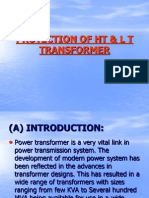 Protection of HT & L T Transformer