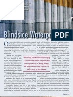 Blindside Waterproofing