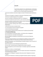 Fragenkatalog Prozessaudit