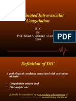 Disseminated Intravascular Coagulation