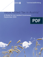 Austria - VAT Guide Englisch