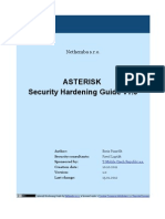 Asterisk Security Hardening 1.0