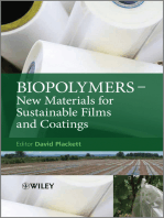 Biopolymers: New Materials for Sustainable Films and Coatings