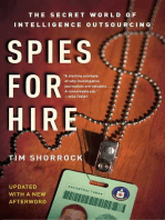 Spies for Hire: The Secret World of Intelligence Outsourcing