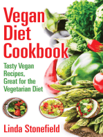 Vegan Diet Cookbook: Tasty Vegan Recipes, Great for the Vegetarian Diet
