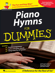 Piano Hymns for Dummies (Songbook)