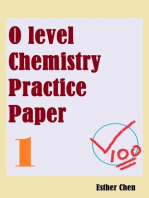 O Level Chemistry Practice Papers 1