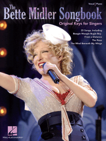 The Bette Midler Songbook - Original Keys for Singers