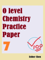 O Level Chemistry Practice Papers 7