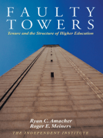 Faulty Towers: Tenure and the Structure of Higher Education