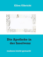 Die Apotheke in der Insolvenz