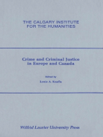 Crime and Criminal Justice in Europe and Canada