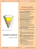 Developing ESOL Language Proficiency: Fourth Estate