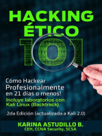 Hacking Ético 101 - Cómo hackear profesionalmente en 21 días o menos! 2da Edición: Cómo hackear, #1