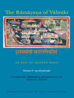 The Rāmāyaṇa of Vālmīki: An Epic of Ancient India, Volume II: Ayodhyakāṇḍa