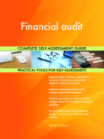 Financial audit Complete Self-Assessment Guide