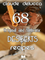 68 Original and Authentic Desserts Recipes