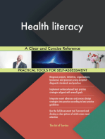 Health literacy A Clear and Concise Reference