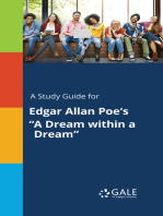 A Study Guide for Edgar Allan Poe 's "A Dream within a Dream"