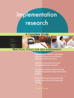 Implementation research A Complete Guide