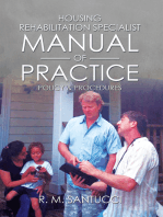 Housing Rehabilitation Specialist Manual of Practice: Part 1:  Policy & Procedures