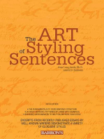 Art of Styling Sentences