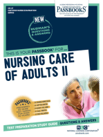 NURSING CARE OF ADULTS II: Passbooks Study Guide