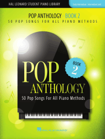 Pop Anthology - Book 2: 50 Pop Songs for All Piano Methods Early Intermediate - Intermediate