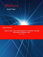 Exam Prep for:: Cyprus Labor Laws and Regulations Handbook: Strategic Information and Basic Laws