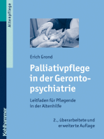 Palliativpflege in der Gerontopsychiatrie: Leitfaden für Pflegende in der Altenhilfe