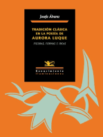 Tradición clásica en la poesía de Aurora Luque: Figuras, formas e ideas