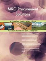 MRO Procurement Solutions A Complete Guide - 2020 Edition