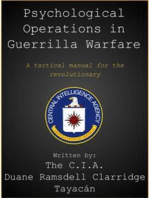 CIA Manual for Psychological Operations in Guerrilla Warfare