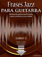 Frases Jazz para guitarra: 25 licks de guitarra de la escala menor armónica y sus modos