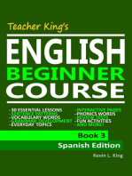 Teacher King’s English Beginner Course Book 3: Spanish Edition