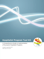 Hospitalist Program Toolkit: A Comprehensive Guide to Implementation of Successful Hospitalist Programs