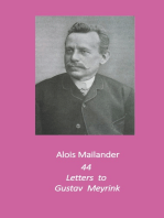 44 Letters to Gustav Meyrink: English Translation