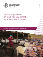 Technical Guidelines on Rapid Risk Assessment for Animal Health Threats