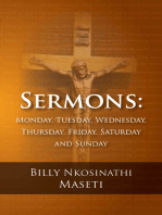 Sermons: Monday, Tuesday, Wednesday, Thursday, Friday, Saturday and Sunday