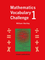 Mathematics Vocabulary Challenge One: 36 Blackline Worksheets ages 5-7