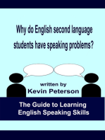 Why Do English Second Language Students Have Speaking Problems?