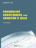 A Treatise on Fraudulent Conveyances and Creditors' Bills: With a Discussion of Void and Voidable Acts