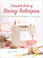 Complete Book of Sewing Techniques: More Than 30 Essential Sewing Techniques for You to Master